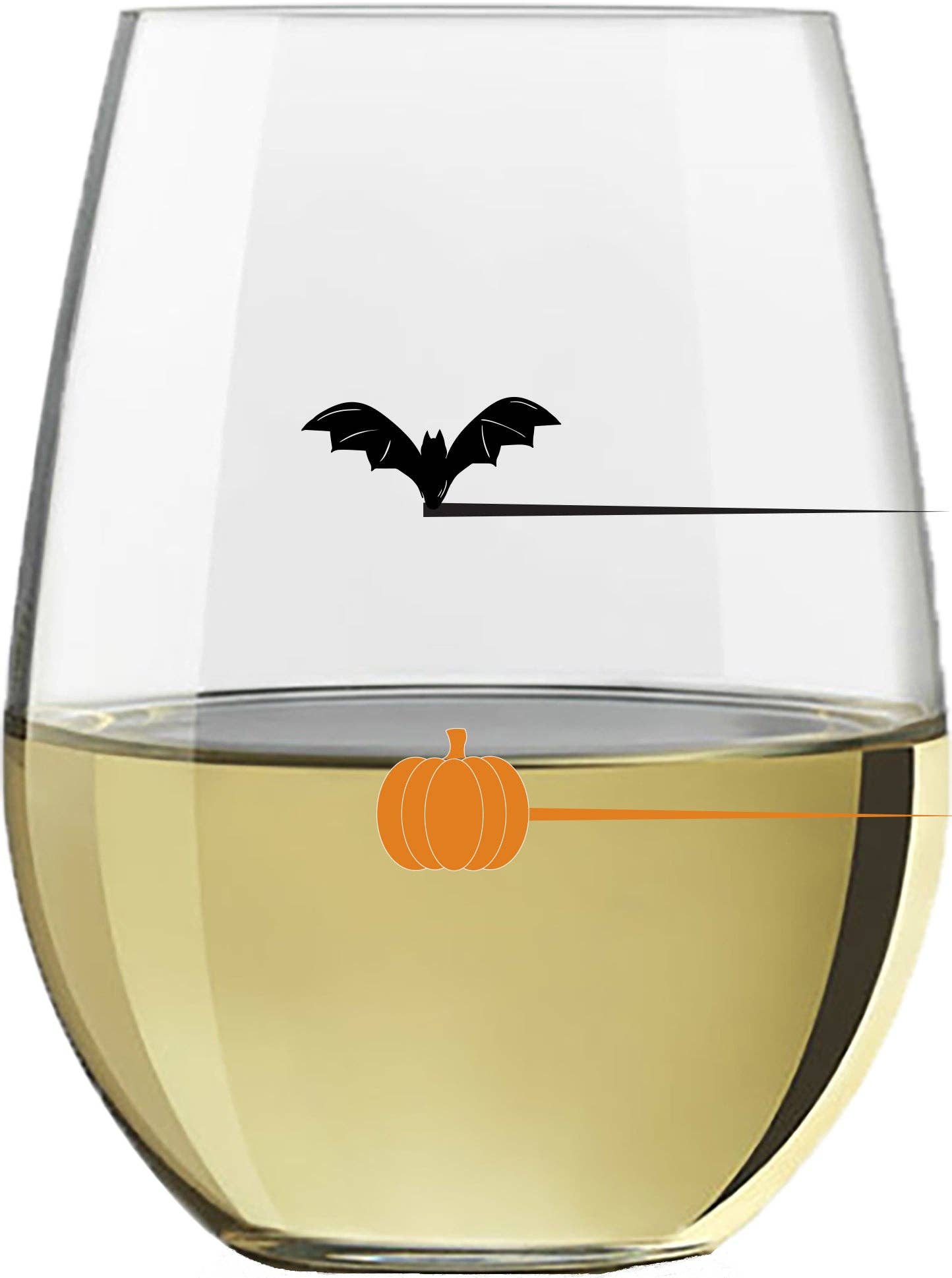 Wicked Witch Stemless Wine Glass