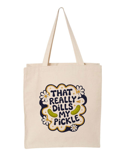 Dills My Pickle Canvas Tote Bag