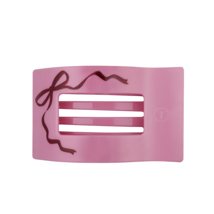 Just Add a Bow | Large | Flat Rectangle Hair Clip