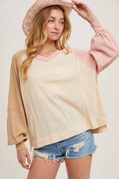 Tri Color Pullover