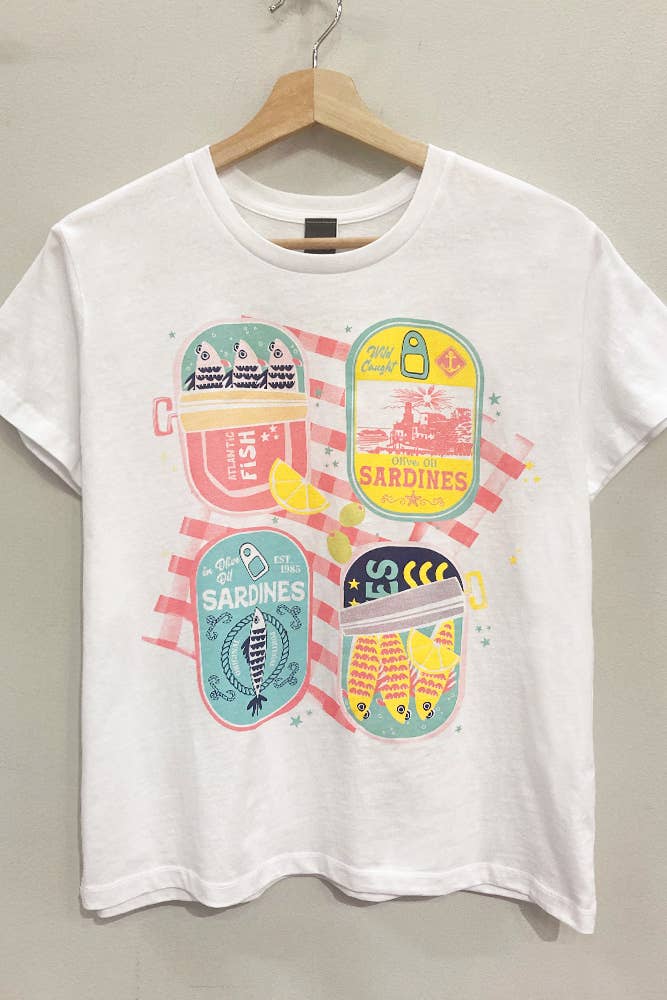 Sardine Picnic Graphic Tee