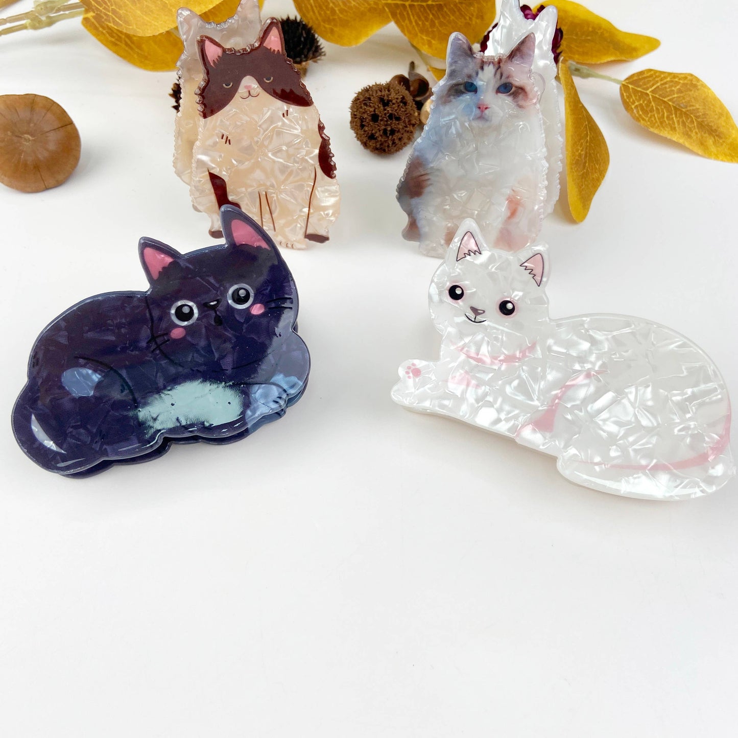 Creative Cat Hair Claw Clip