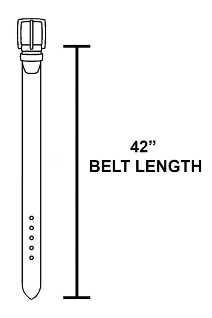 Round Buckle Braided Belt