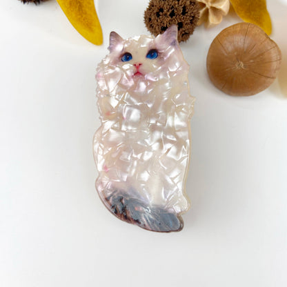 Creative Cat Hair Claw Clip