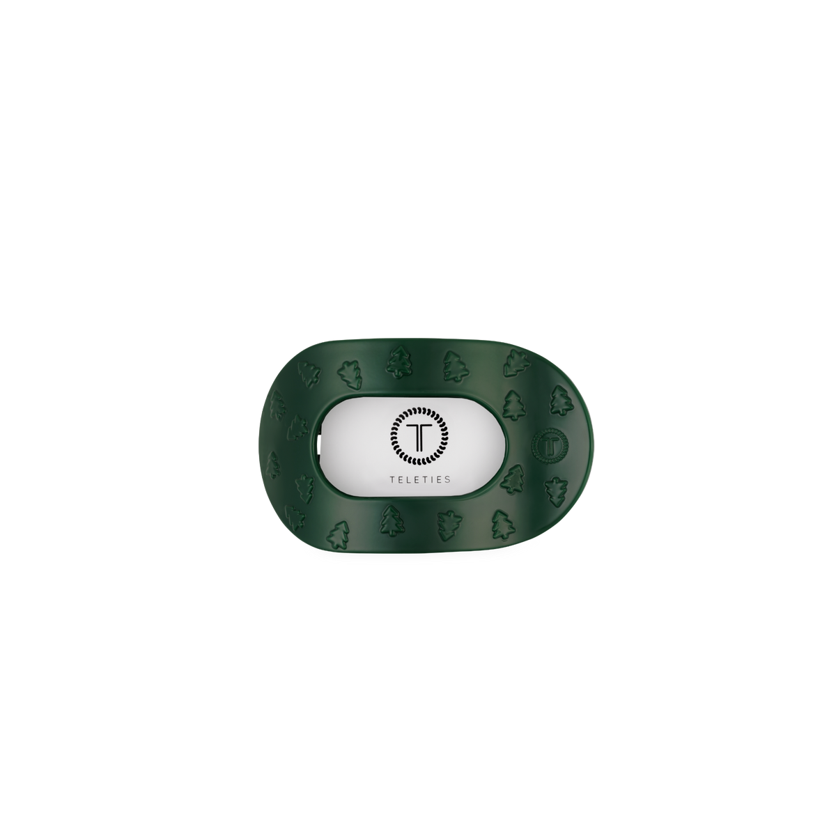 O Christmas Tree | Tiny | Flat Round Hair Clip