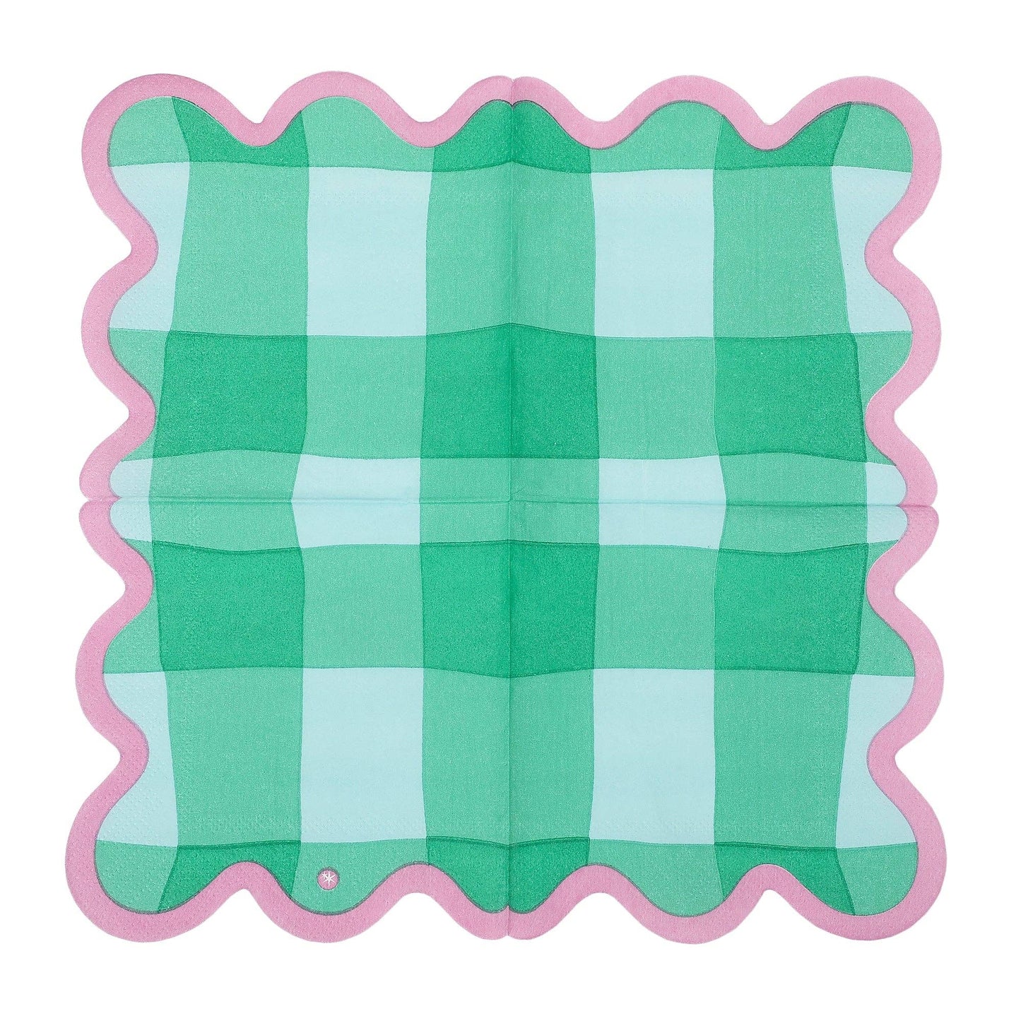 Colorwave Gingham Cocktail Napkins (20 ct)