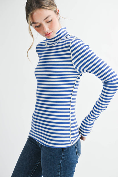 Tarah Mock Neck Top