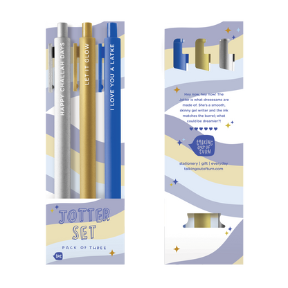 Holiday Jotter Sets Gel Pens