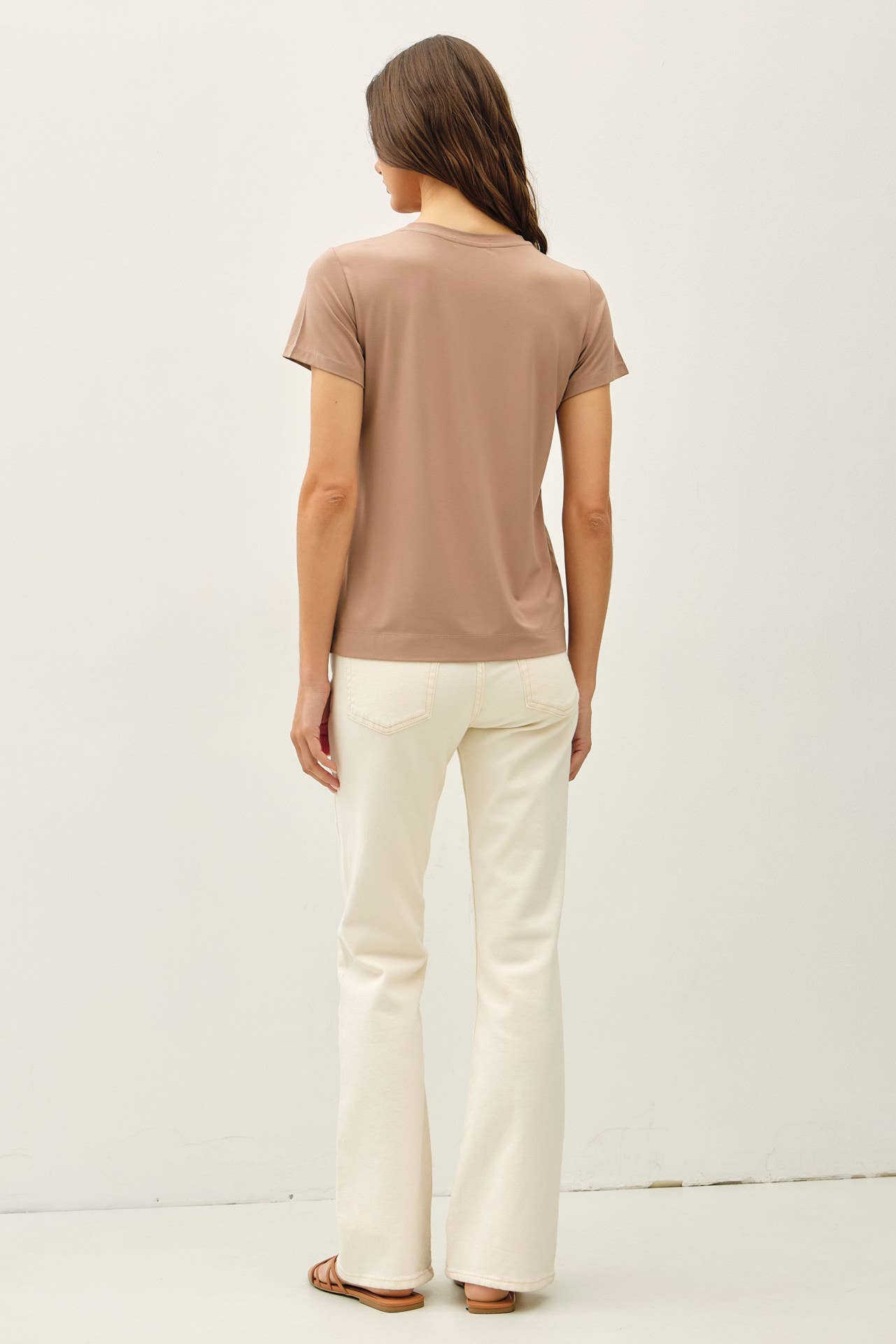 Bamboo Basic Round Neck T-Shirt