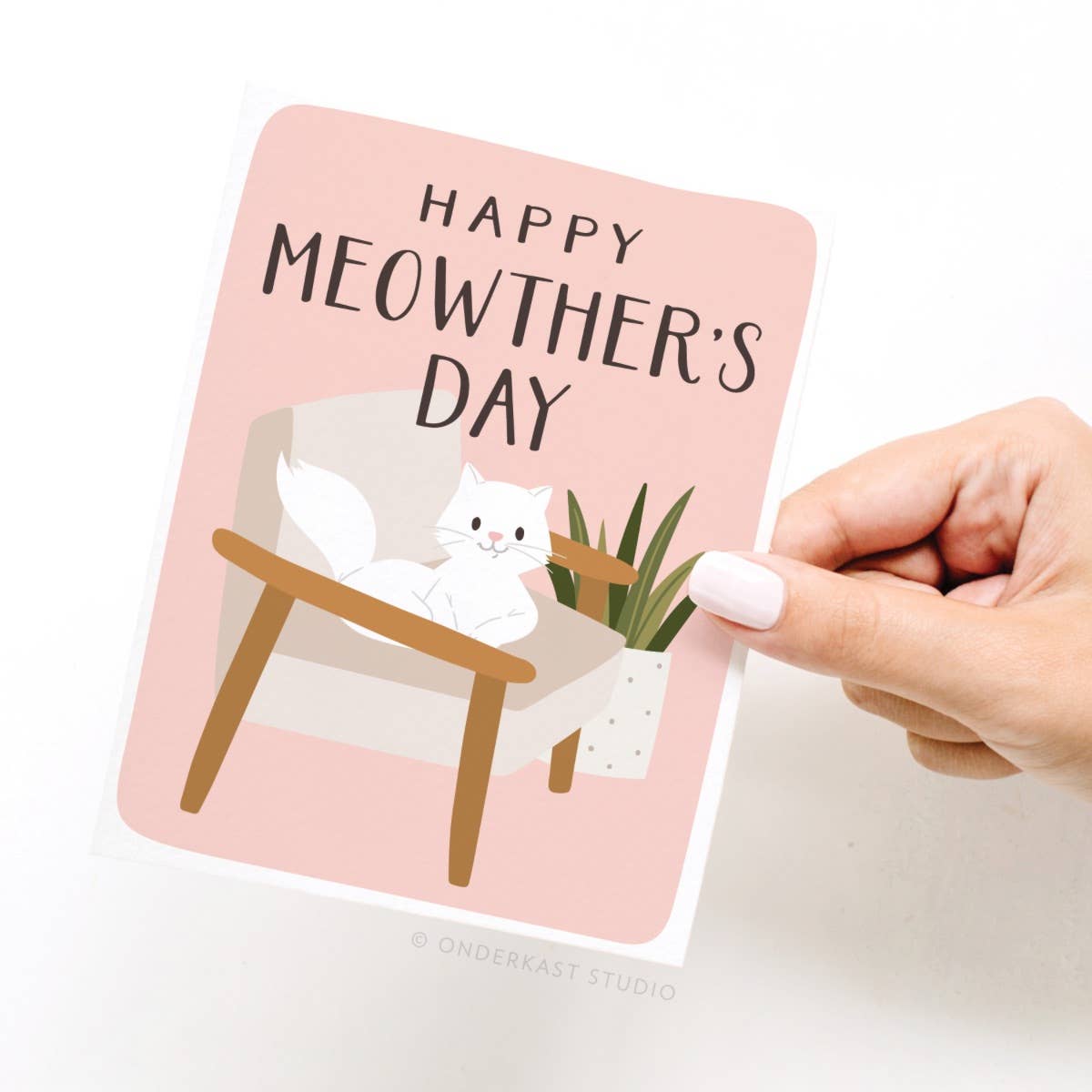 Happy Meowther's Day Greeting Card