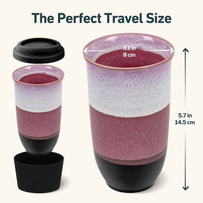 Eclipse Ceramic 16 oz Travel Mug