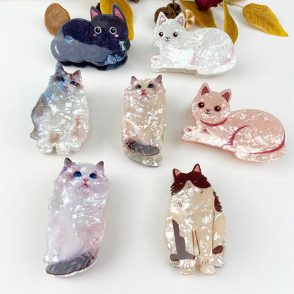 Creative Cat Hair Claw Clip