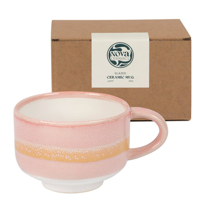 Afterglow Handmade Ceramic Mug 16oz | Stoneware Coffee Mug