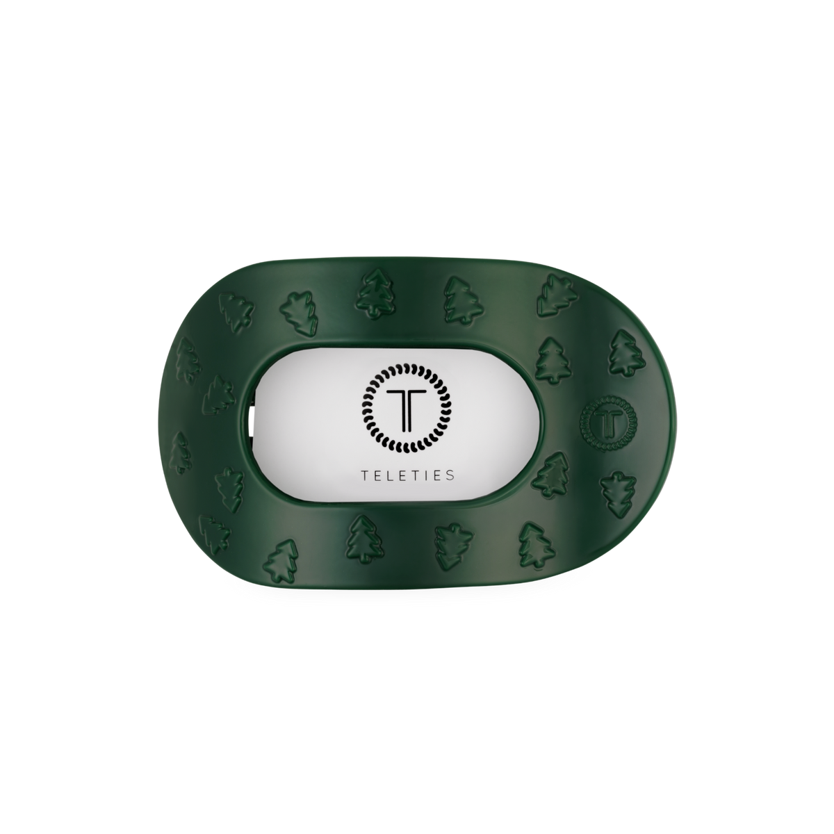 O Christmas Tree | Medium | Flat Round Hair Clip