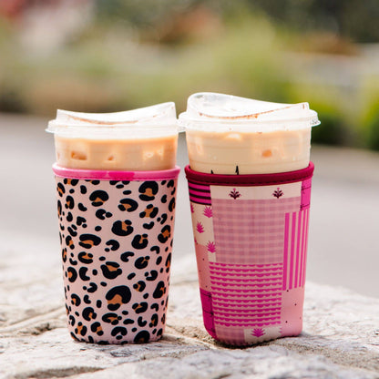 Leopard Print Drink Sleeve