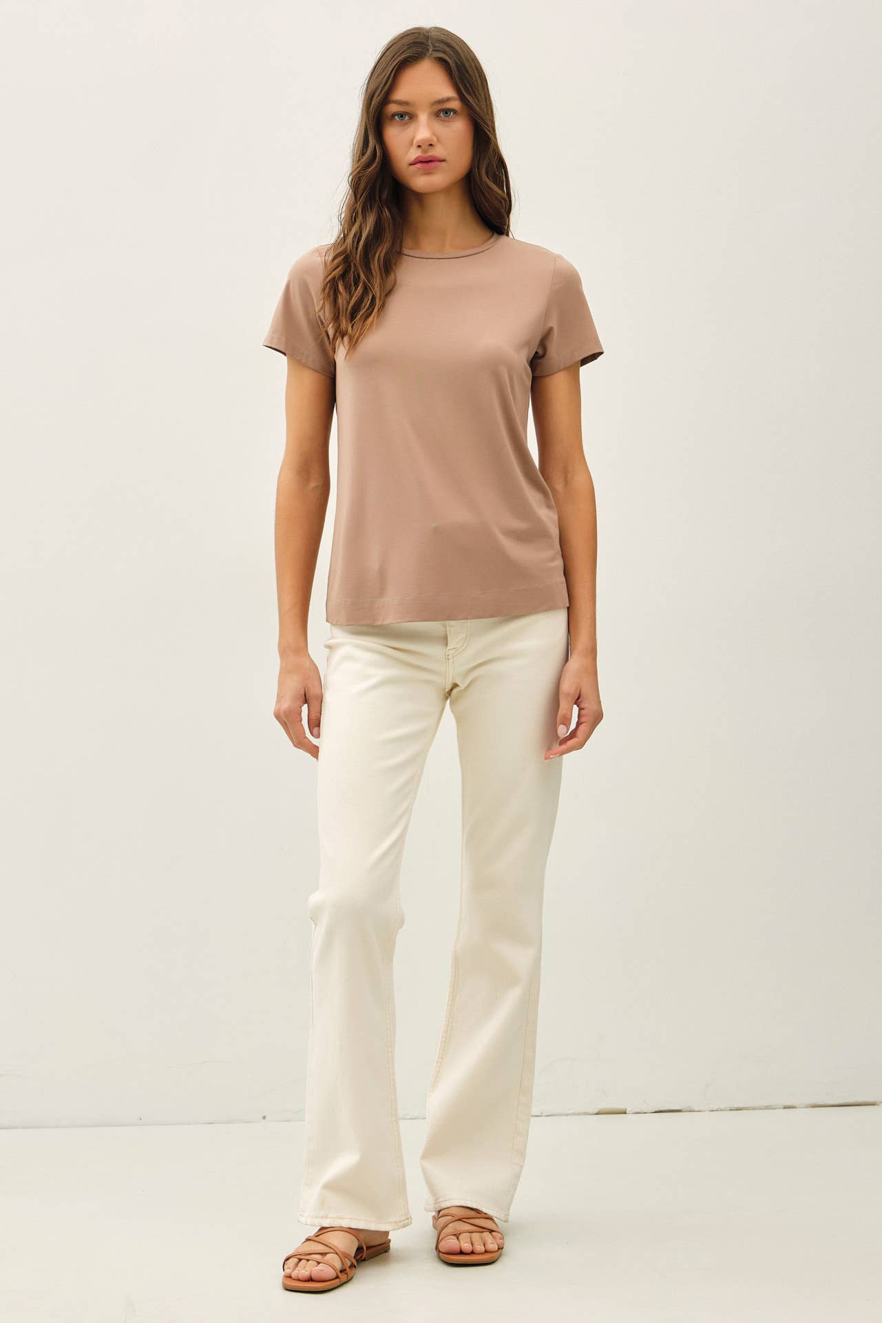 Bamboo Basic Round Neck T-Shirt