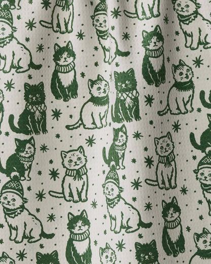 Cozy Kittens Luxe Kitchen Towel