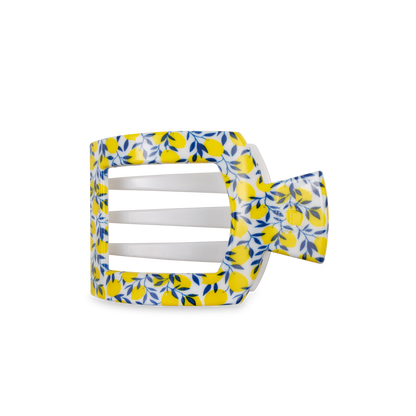 Flat Square Hair Clip | Medium | Limoncello