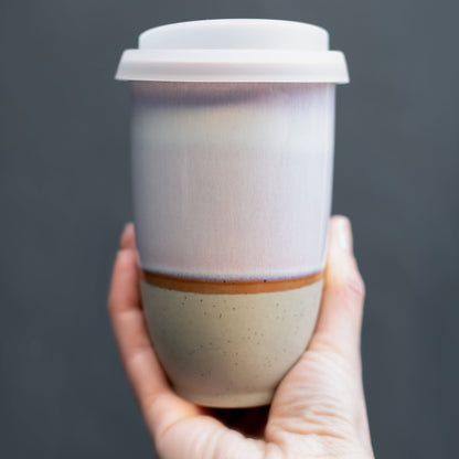 Horizon Ceramic 12 oz Travel Mug