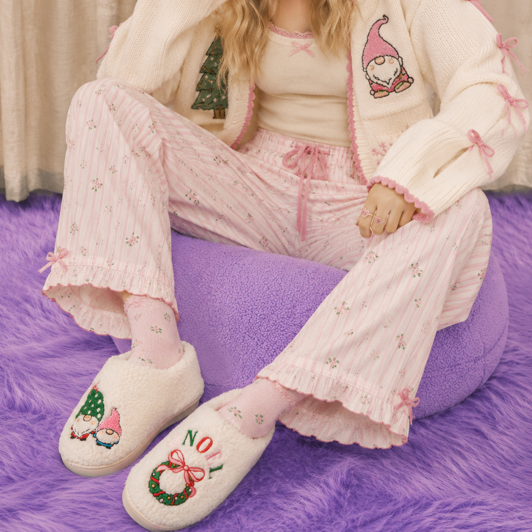 Christmas Gnome Slippers