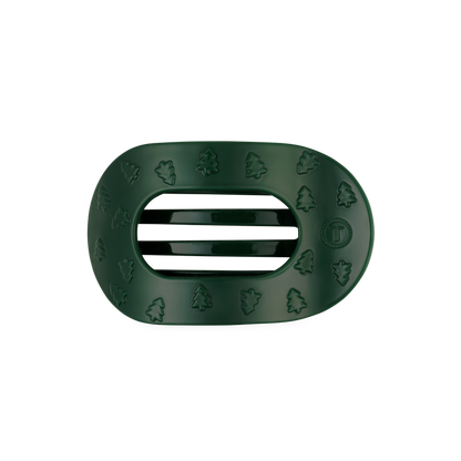 O Christmas Tree | Medium | Flat Round Hair Clip