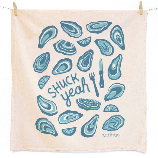 Oyster Tea Towel