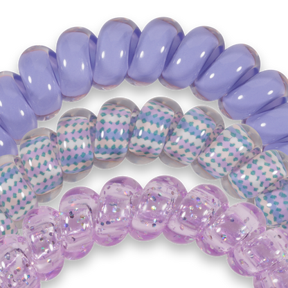 Spiral Hair Coils | Large | Lavender Mist