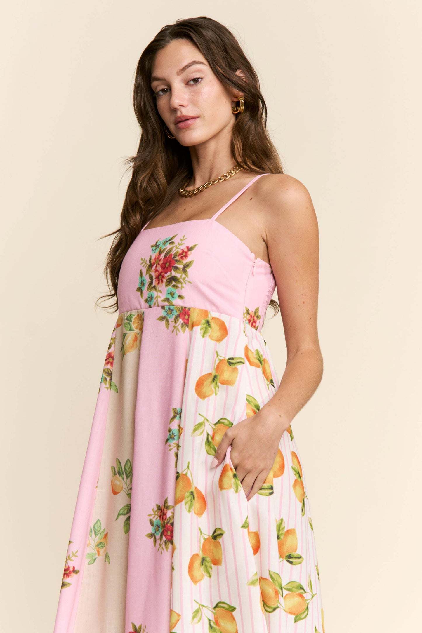 Amalfi Colorblock Maxi Dress
