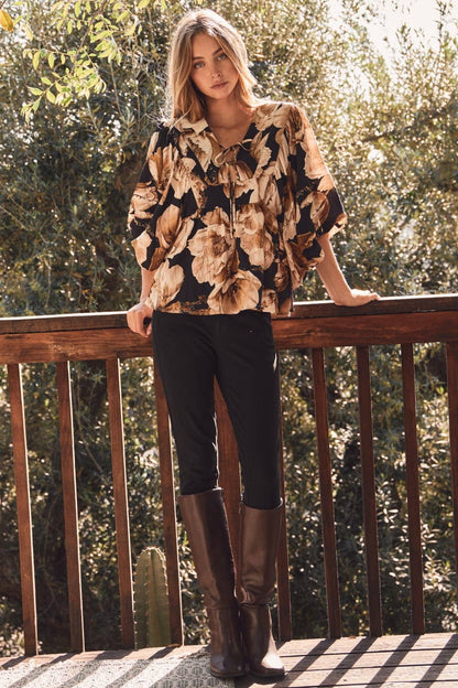 Floral Printed Blouse