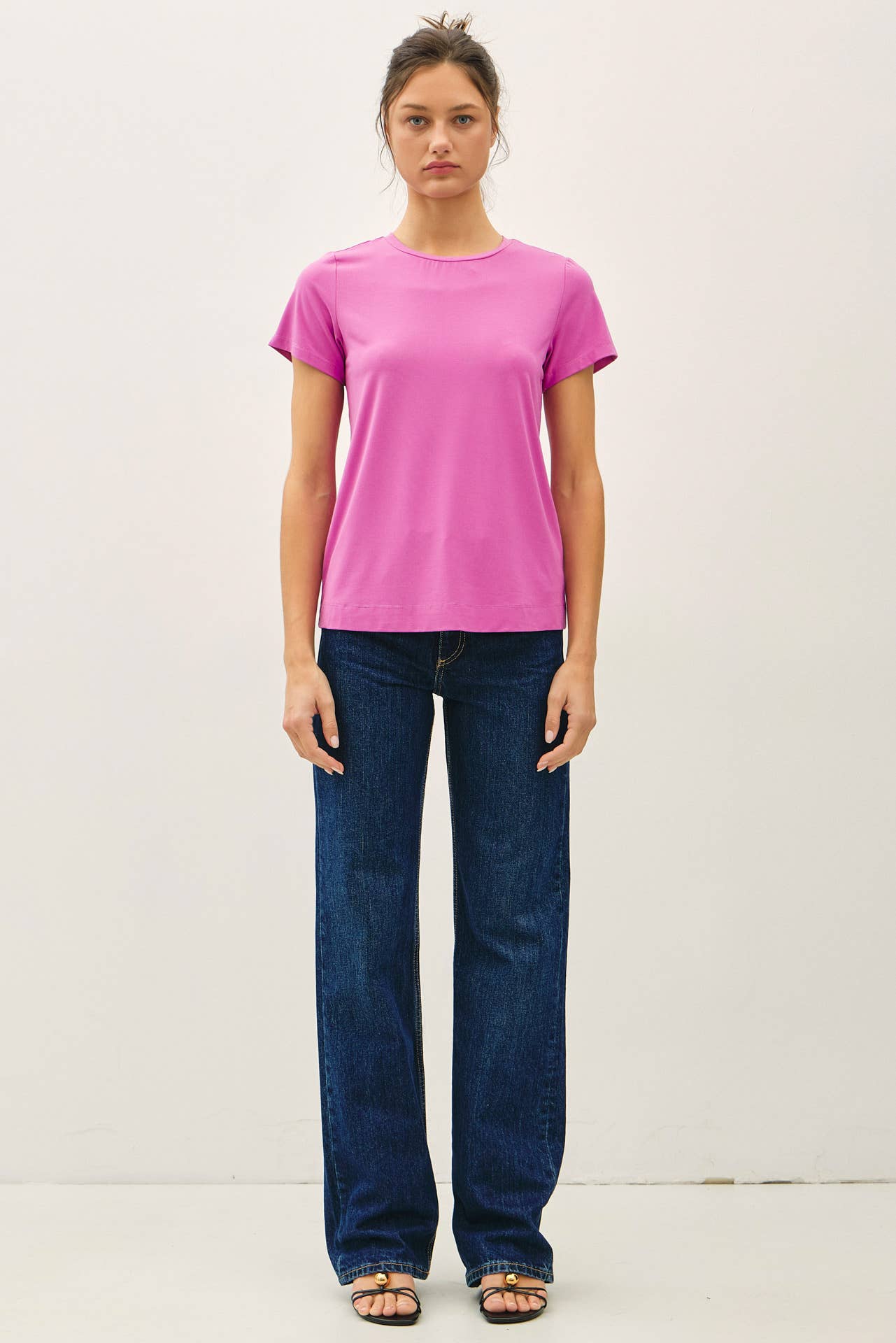 Bamboo Basic Round Neck T-Shirt