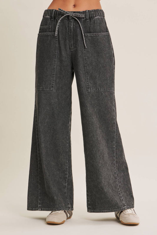 Ease and Grace Wide Leg Jeans