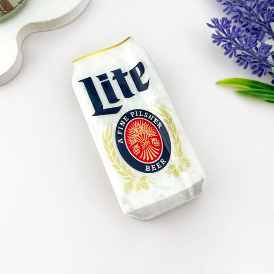 Light Beer Can Hair Claw Clip