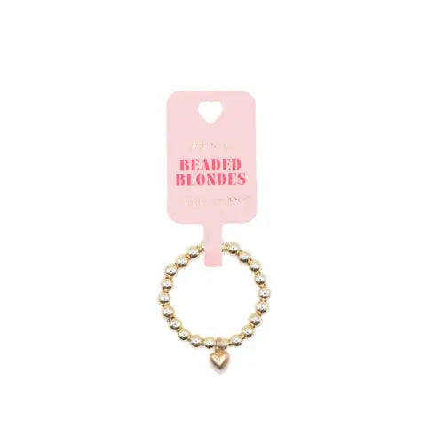 Mini Heart Charm Ring