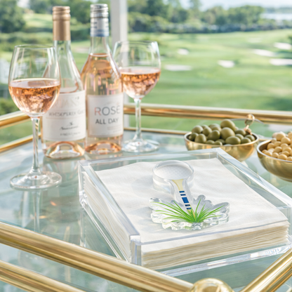 Golf Acrylic Napkin Weight