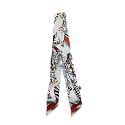 Charm Scarf Necklace