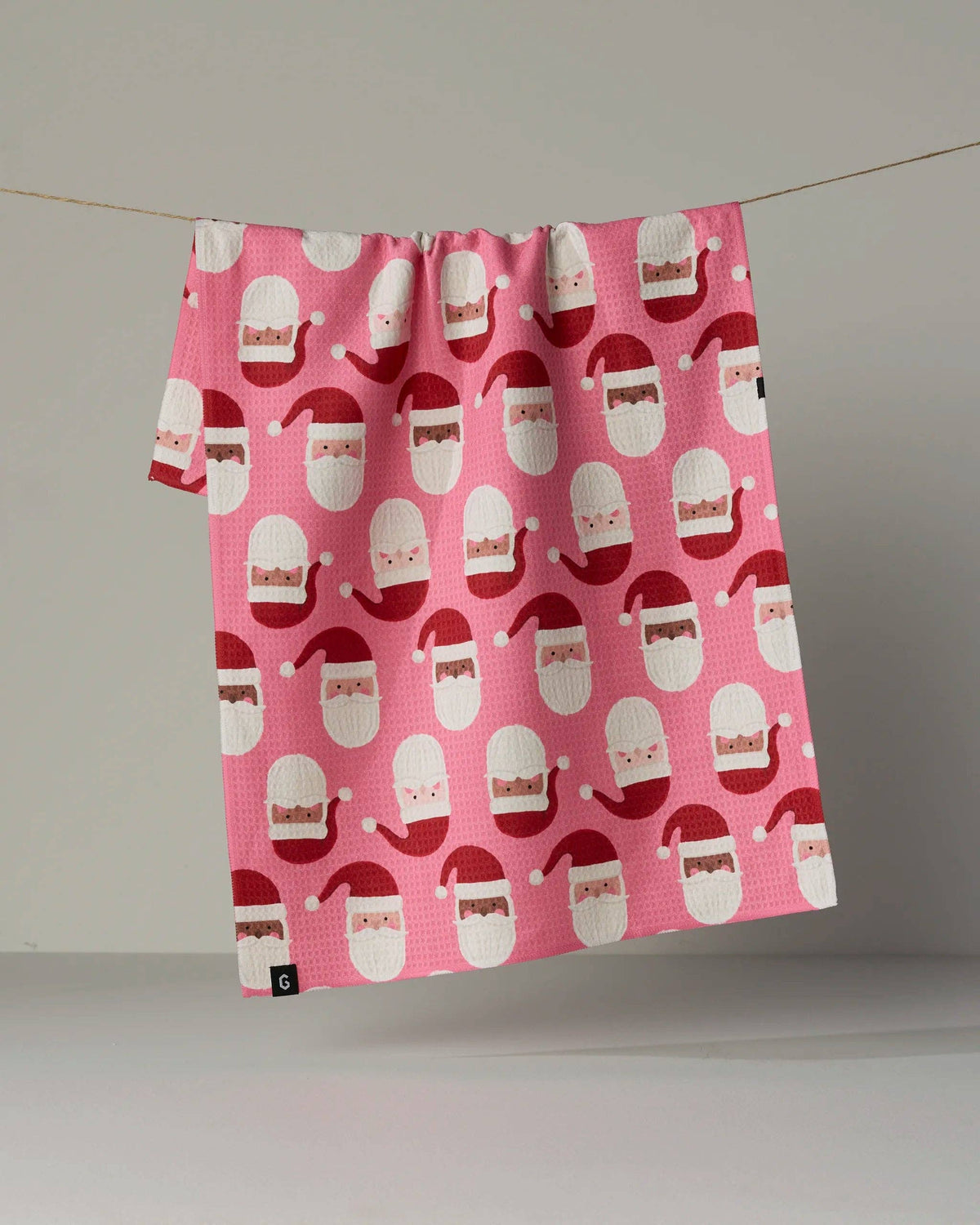 Jolly Santas Luxe Kitchen Towel