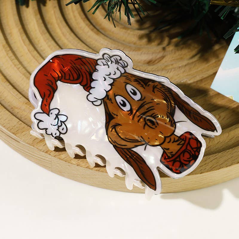Grinch & Max Claw Clip