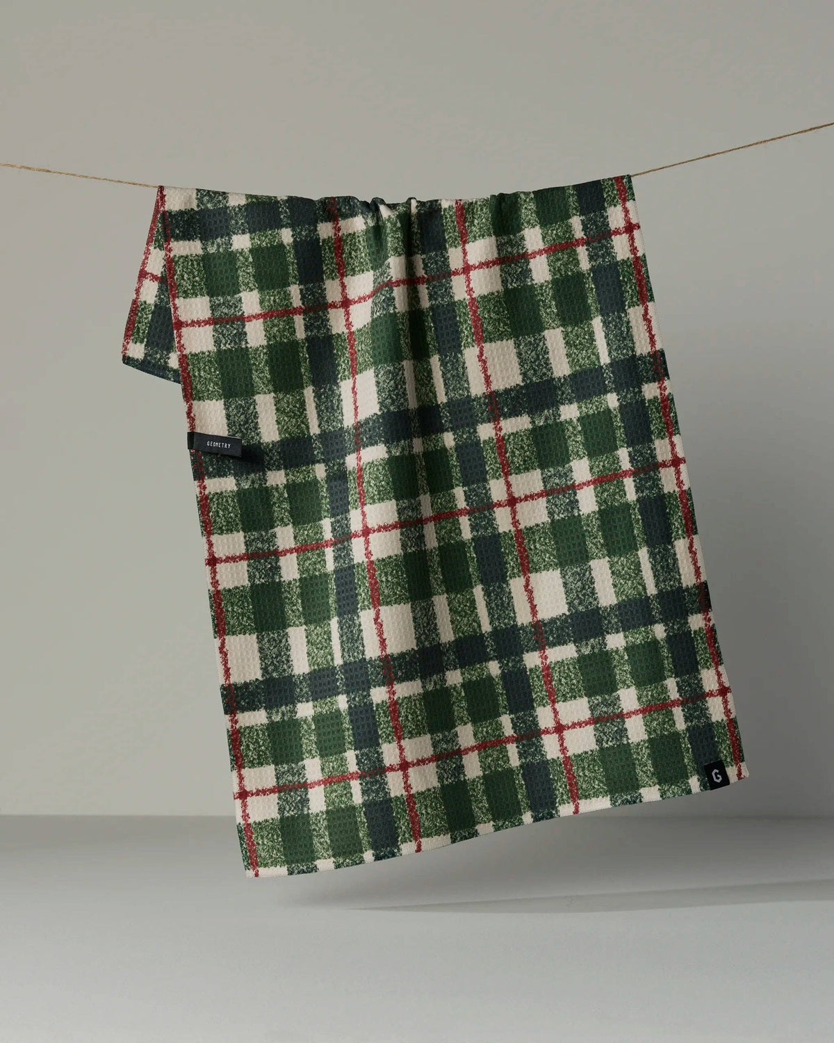 Juniper Plaid Luxe Kitchen Towel