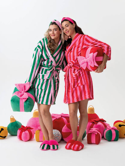 Felicity Stripe Slippers
