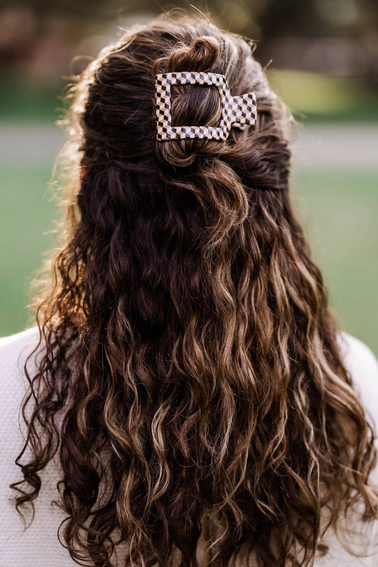 Square Flat Hair Clip | Small | Gone Glamping