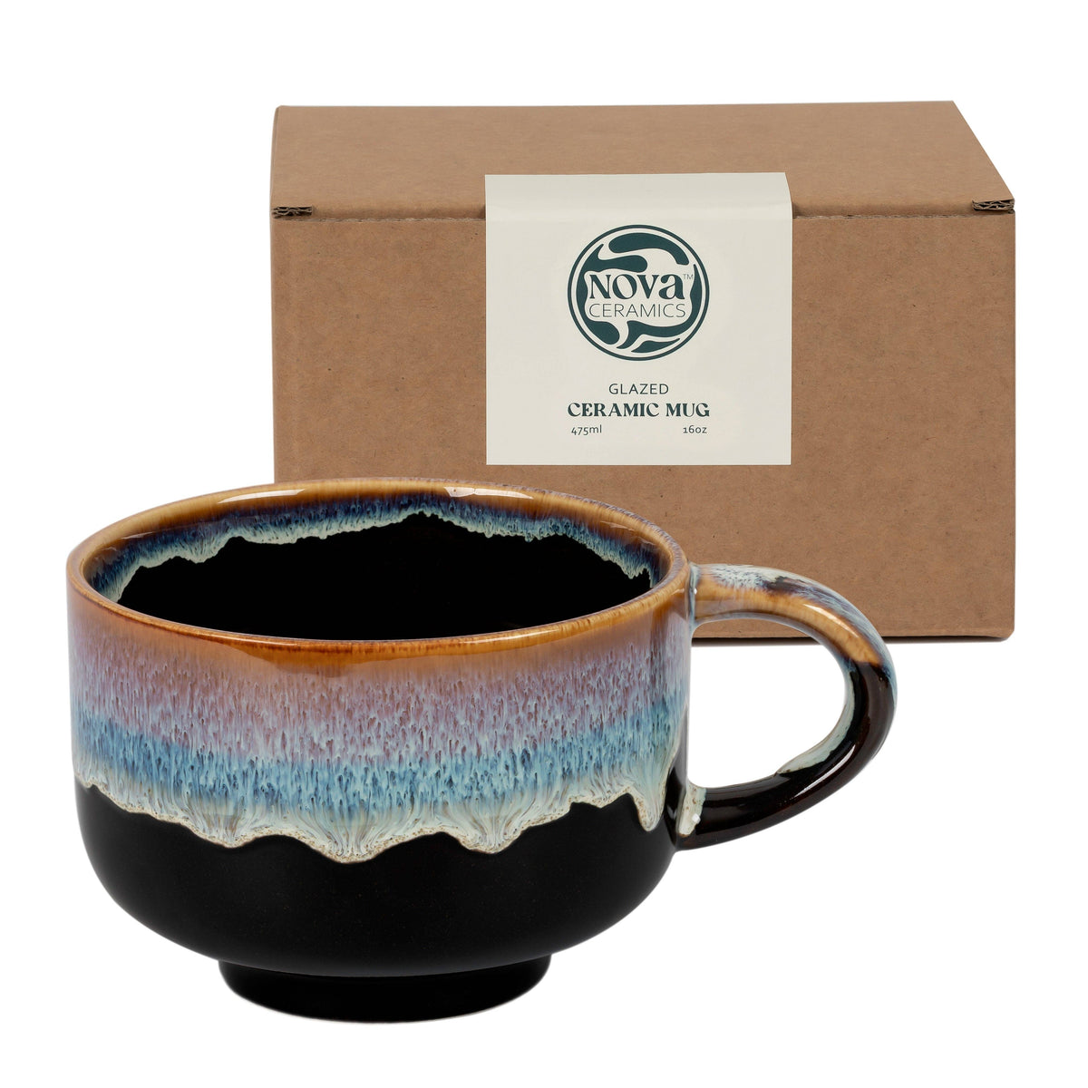 Monsoon Ceramic Handmade Mug - 16oz