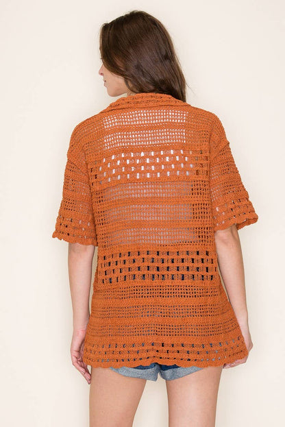 Crochet Tunic Top