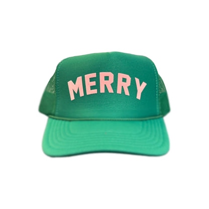 Velvet Merry Green Trucker Hat
