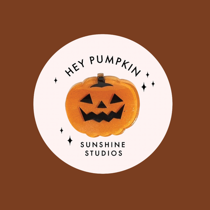 Hey Pumpkin! Mini Pumpkin Hair Clip