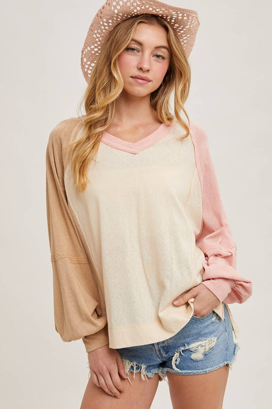 Tri Color Pullover