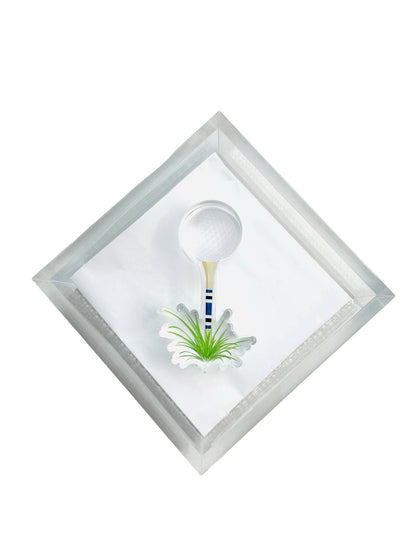 Golf Acrylic Napkin Weight
