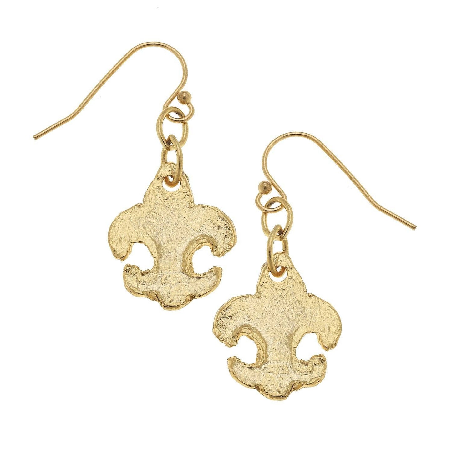 Small Fleur-de-lis Earrings