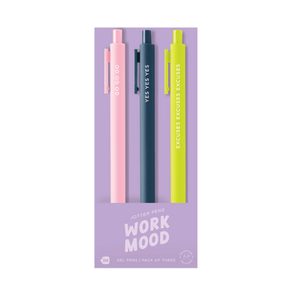 Jotter Sets 3 Pack Gel Pens