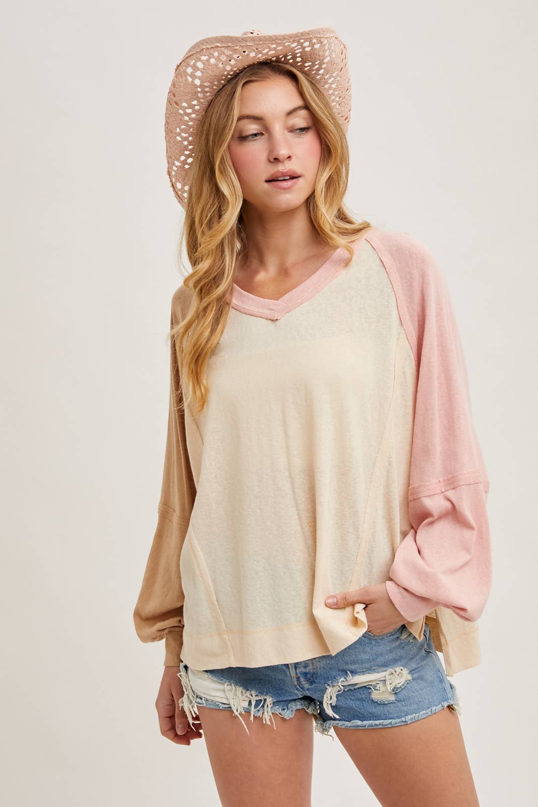 Tri Color Pullover
