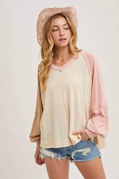 Tri Color Pullover